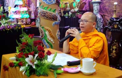 Đại Đức Thích Giác Phổ quang lâm giảng Pháp cho quý Phật tử chùa Hoa Nghiêm Thị Trấn Quảng Phú, Huyện CưM’gar