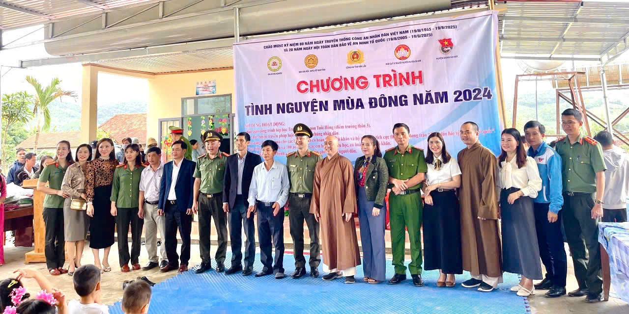 Eakar: Bàn giao công trình Lớp Học Mầm Non - Chương trình Thiện Nguyện Mùa Đông 2024