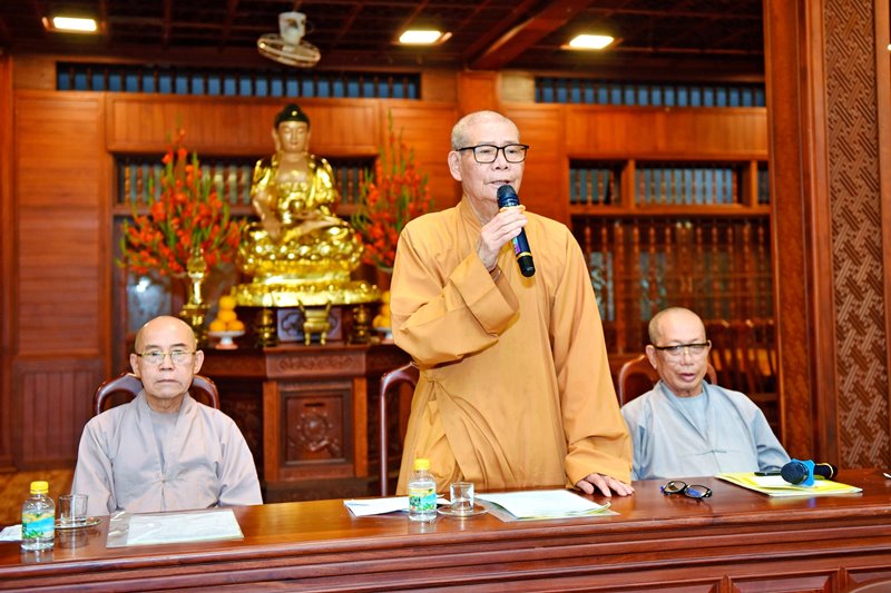TP.BMT: Chùa Sắc tứ Khải Đoan họp triển khai các Phật sự quan trọng 