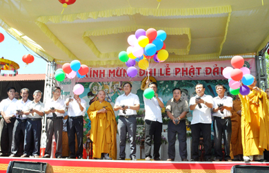 Ban Trị sự Phật giáo  huyện Krông Bông tổ chức Đại Lễ Phật Đản PL 2563 – DL 2019