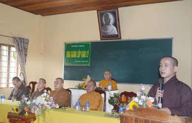 Khai giảng lớp Giáo lý Phật tử chùa Phước An huyện Krông Pắc