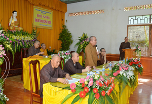 Hội nghị Tổng kết Phật giáo Thị xã Buôn Hồ năm 2018