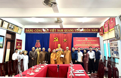 UBMTTQVN Tỉnh gặp mặt thân mật Đoàn Đại biểu Phật giáo Đắk Lắk 