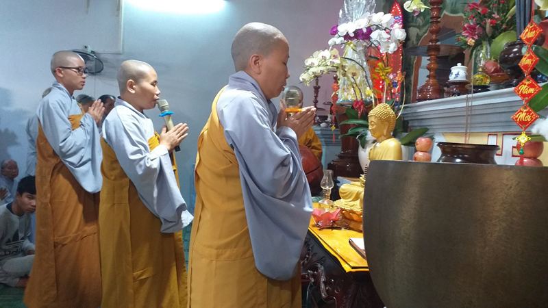 Chùa Quảng Nguyên, huyện Eahleo tổ chức khai đàn Dược Sư  cầu an nhân ngày đầu xuân Kỷ Hợi
