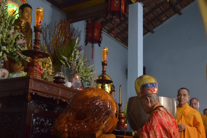 Lễ hiệp kỵ các Hương linh và cúng dường trai Tăng tại chùa Quán Thế Âm, huyện Eakar