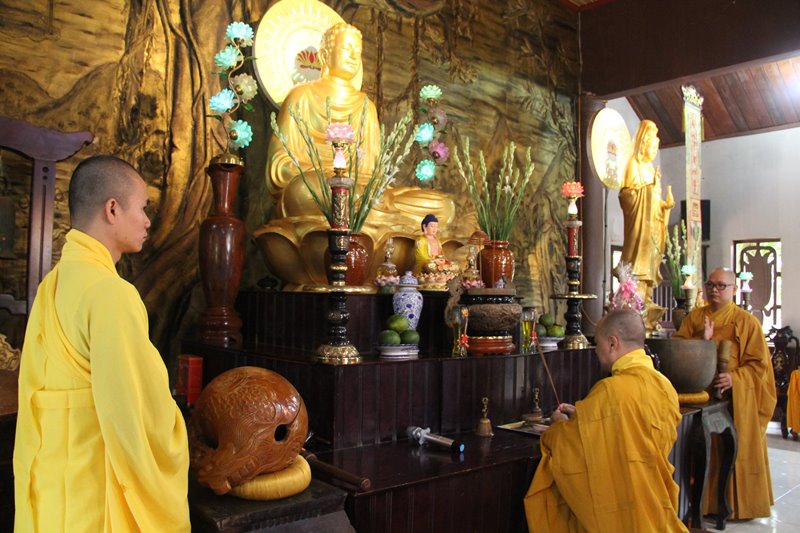 Khoá tu Phật tử đồng bào ít người tại chùa Hoa Nghiêm huyện CưMgar