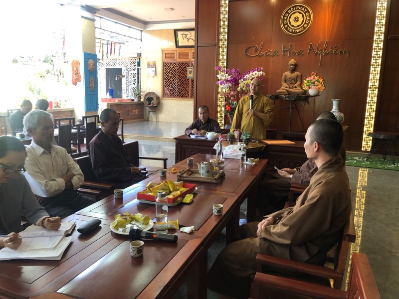 Phật giáo huyện CưMgar tổ chức phiên họp BTS PG mở rộng