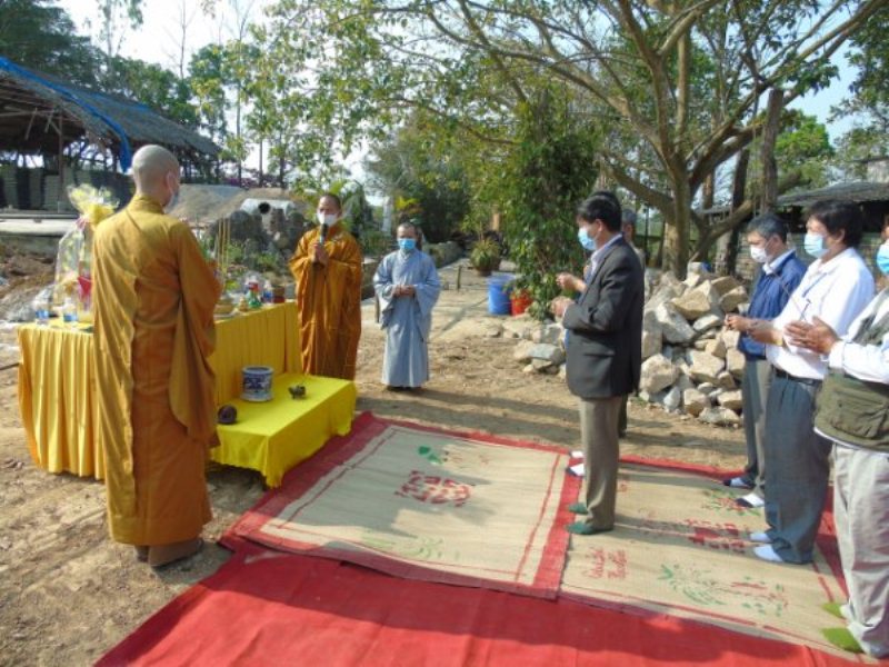 EaKar: Khởi công xây dựng Chánh điện chùa Tuệ Vân 