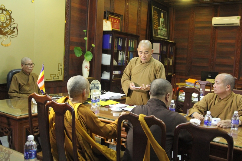 Phiên họp công tác chuẩn bị Đại hội Đại biểu Phật giáo tỉnh Đak Lak lần thứ 8