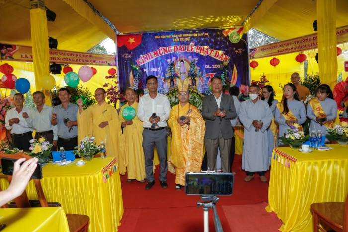 EaH'leo: Ban Trị sự Huyện tổ chức Đại lễ Phật đản PL.2567-DL.2023