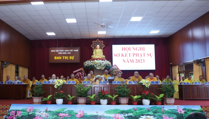 Hội nghị Sơ kết công tác Phật sự năm 2023