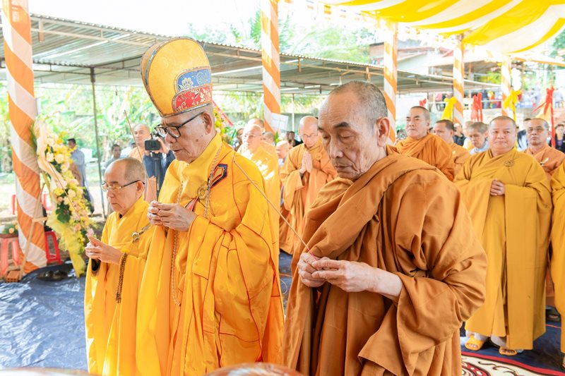 Video: Lễ đặt đá Đại trùng tu chùa Phước Hoà, H.Krông Pắk