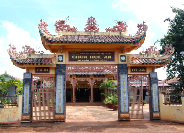 Đăk Lăk: Lịch sử Chùa Huệ An tọa lạc tại huyện Krông Năng