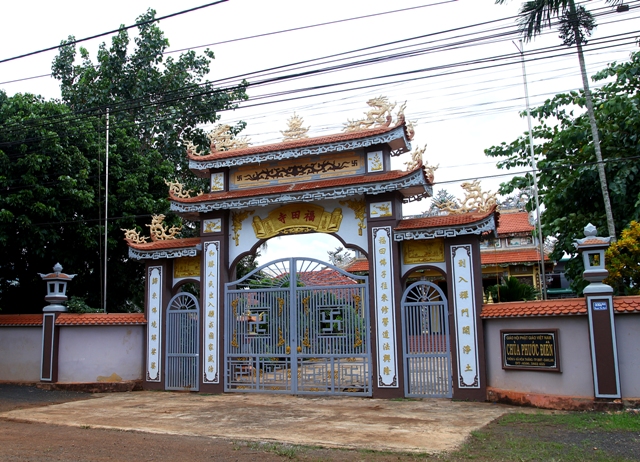 Đăk Lăk: Lịch sử Chùa Phước Điền tọa lạc tại Thành phố Buôn Ma Thuột