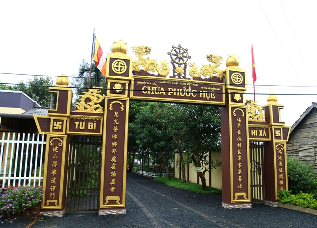 Đăk Lăk: Lịch sử Chùa Phước Huệ tọa lạc tại huyện Krông Păk