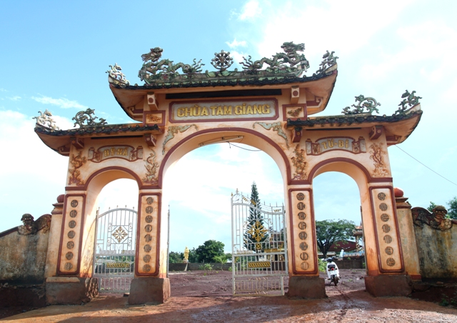 Đăk Lăk: Lịch sử Chùa Tam Giang tọa lạc tại huyện Krông Năng